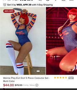 Chucky costume XL