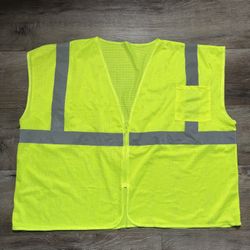 Safety Vest High Visibility - XL-2XL