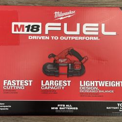 Milwaukee M18 Fuel Cordless Deep Cut Band Saw (Tool Only)