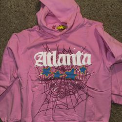 Atlanta Sp5der Hoodie In Pink