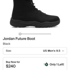 Jordan Boots Size 10
