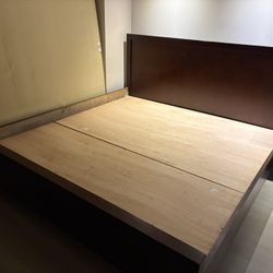 Bed Frame and Mattress - Free; Pickup Only 