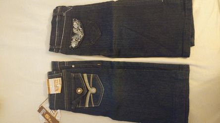 Brand new girls jean skirts