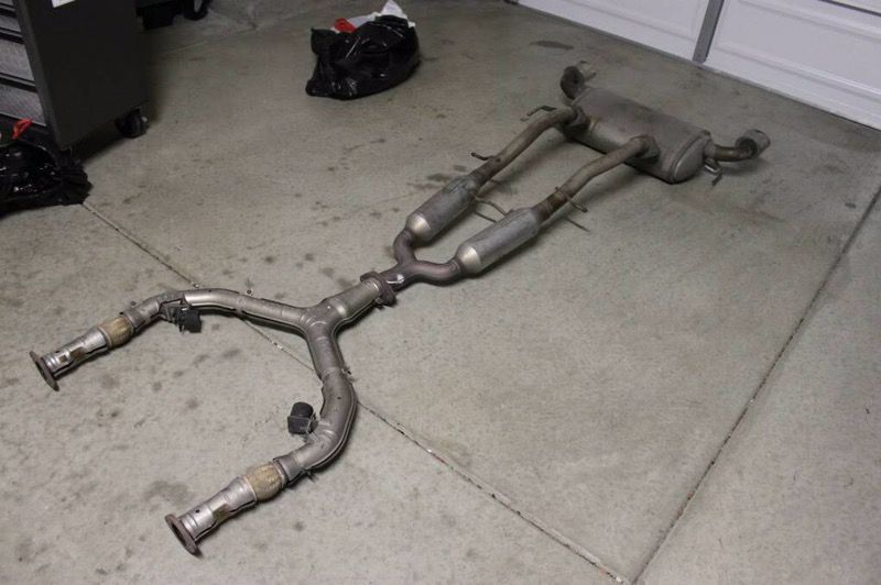 Nissan 370Z Stock Exhaust