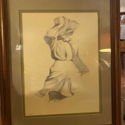 Christine Rosemond “Windblown” framed art