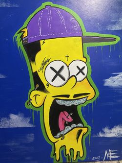 The Simpsons Painting 