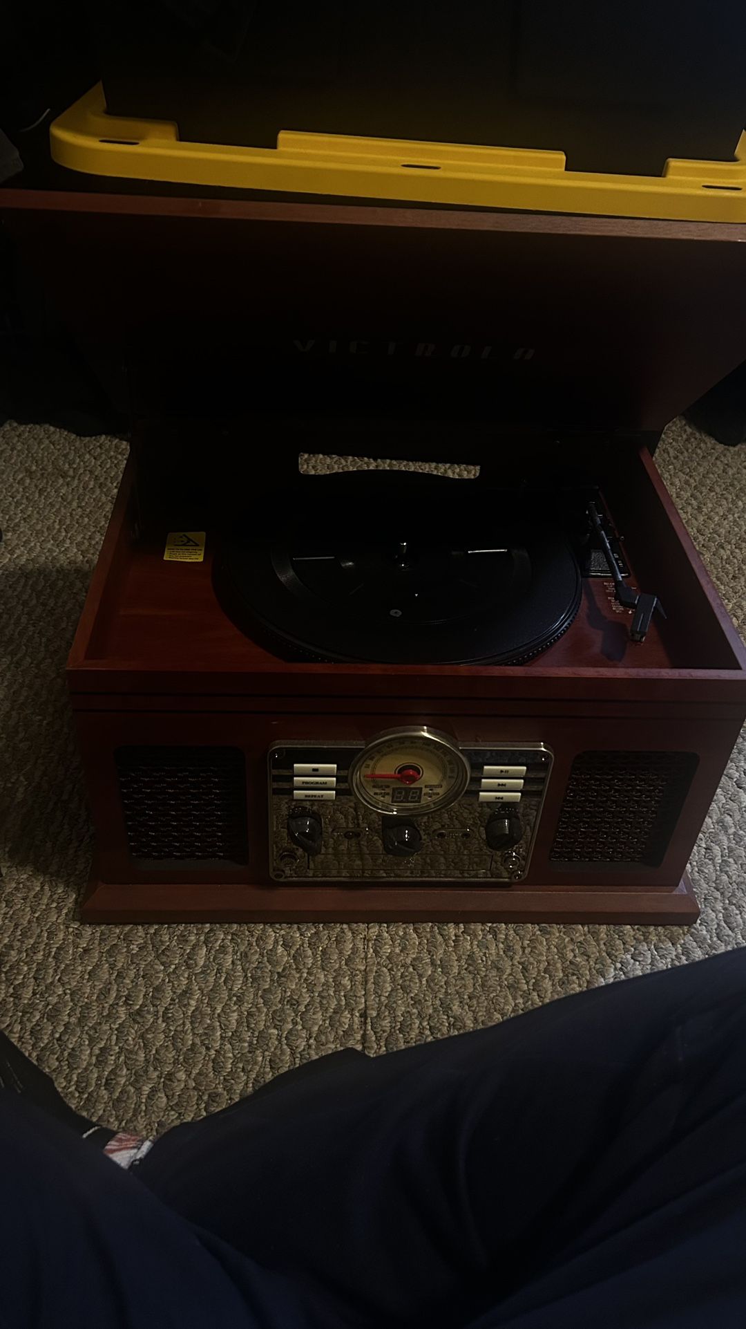 Victrola Classic Wood Bluetooth Record Player