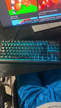 SteelSeries Gaming Keyboard with RGB Lighting