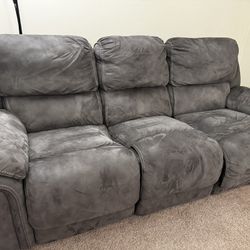 Power Reclining Sofa and chair Set