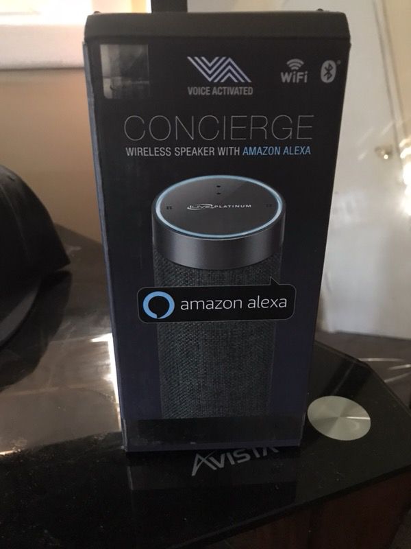 Concierge Wireless Speaker w/ Amazon Alexa