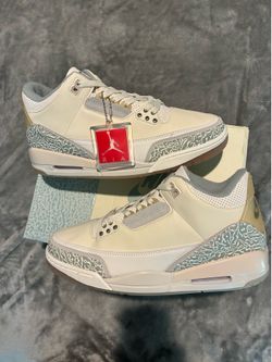 Jordan 3 craft ivory (size 10)