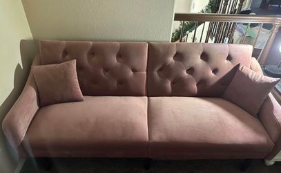 Pink Futon