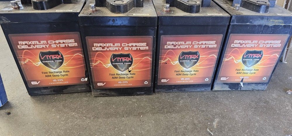 Vmax 6 Volt Agm Golf Cart Batteries