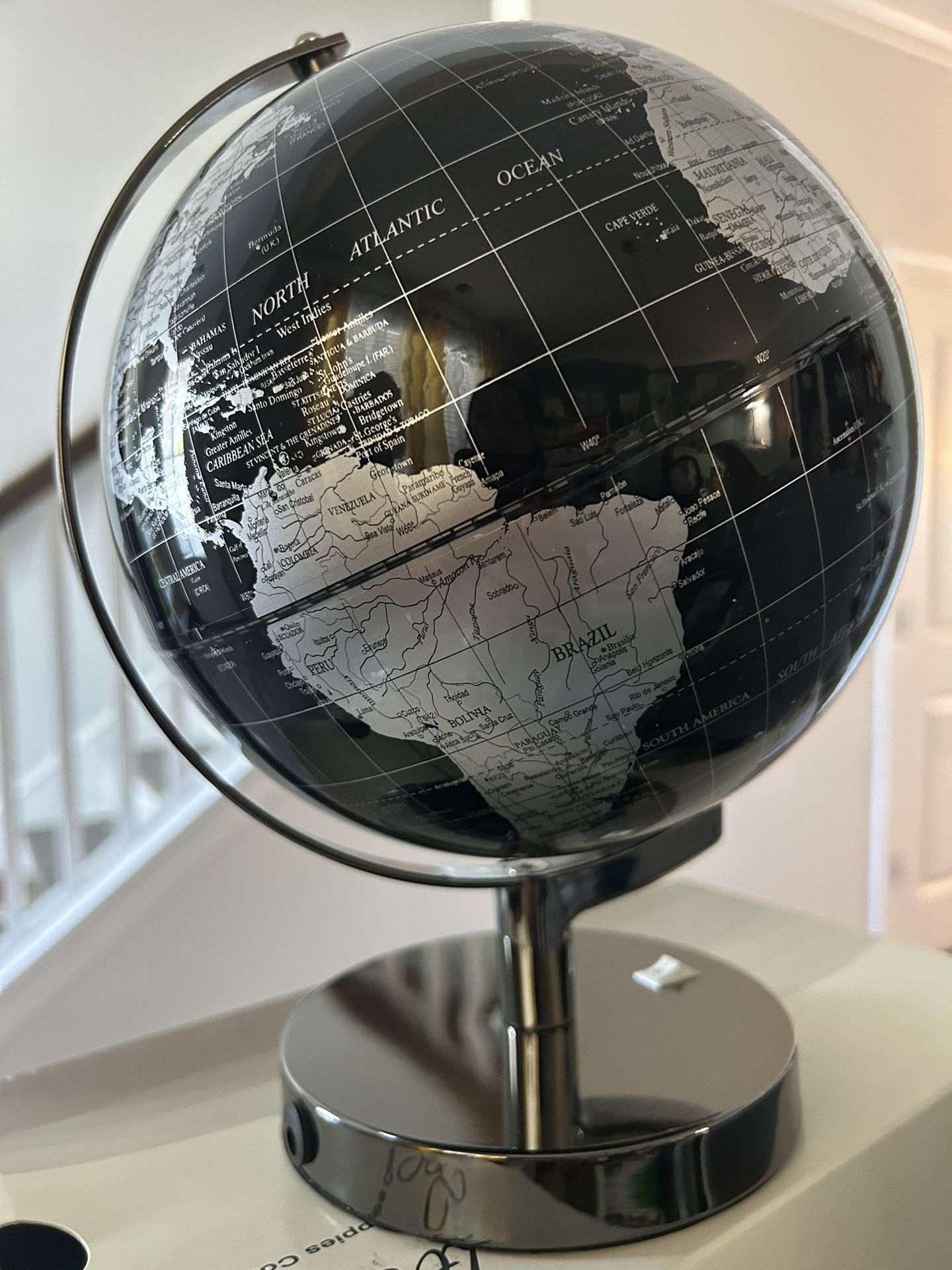 10.5” Illuminated World Globe (Non -Toxic) For Kids Ages 3 +