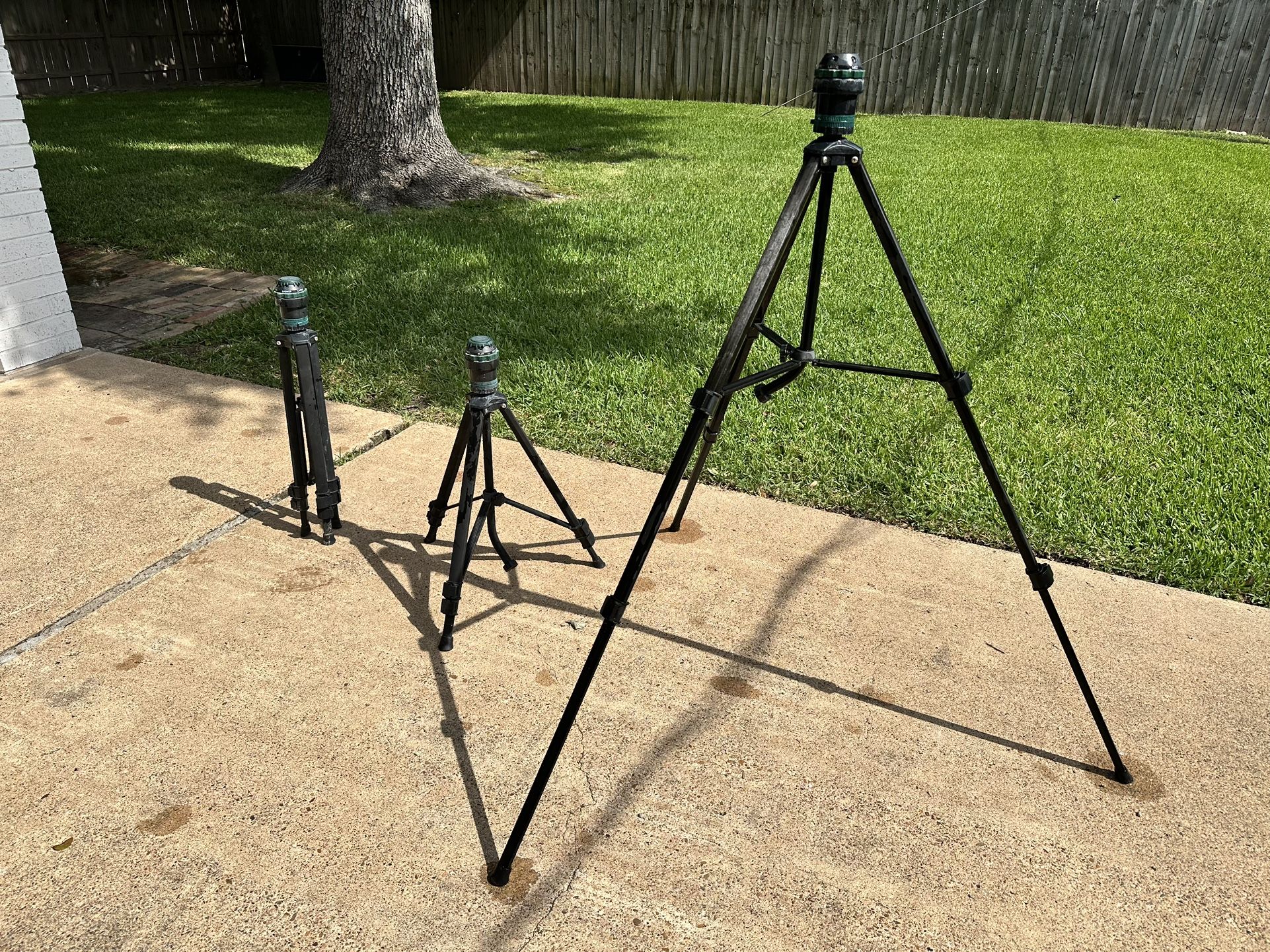 3 Orbit Sprinkler Head On Tripod