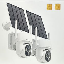 4G LTE Cellular Security Camera 2 Pack 