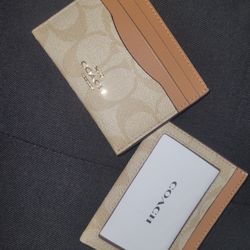New & Authentic COACH ID Wallet 