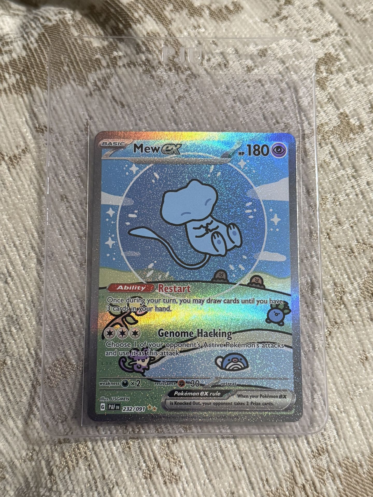 bubble mew pokemon card Mew EX #232 EXTENDED ART – Raycardza
