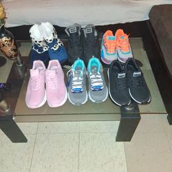 New Clothes And Sneakers +raggedy Ann And Andy Dolls. Body Wash And Nail Kit Never Been Used