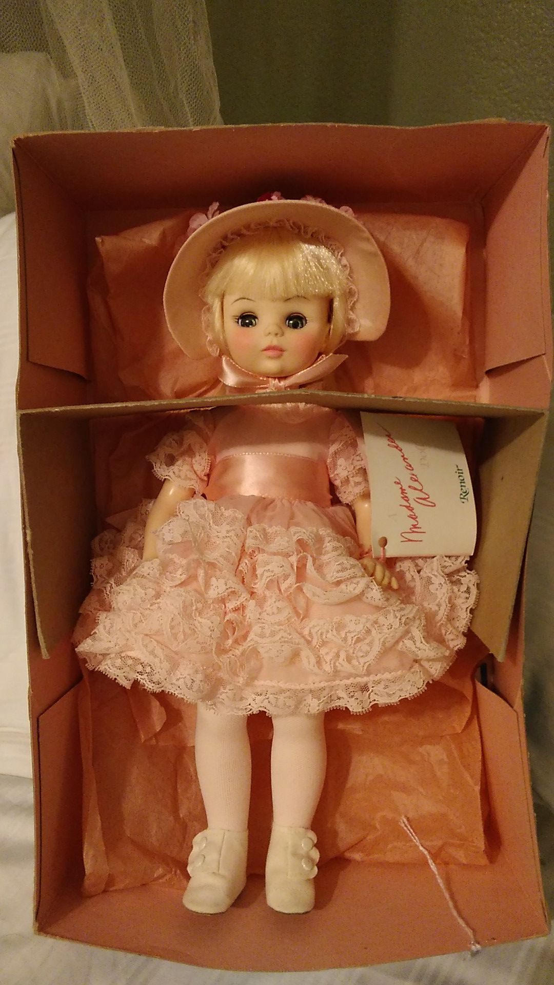 Madame Alexander Renior doll with stand
