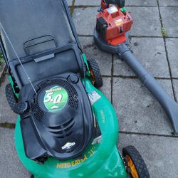 Lawn Mower And Blower