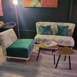 Love Seat With Chair