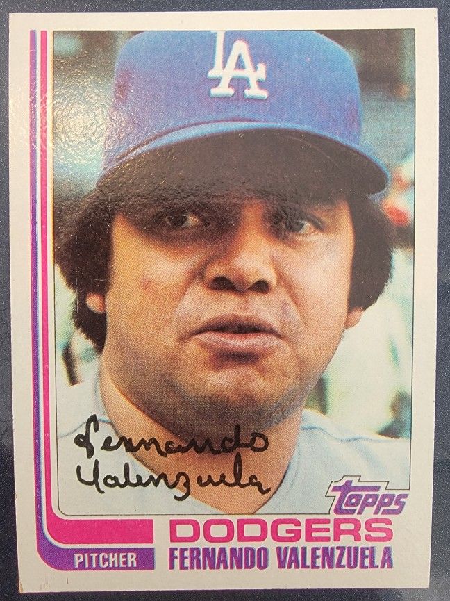 Fernando Valenzuela Topps 82 Card#510