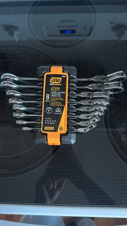 Gearwrench 8pc Metric Flex Head Ratcheting Wrench