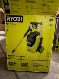 Ryobi 2100 PSI Electric Pressure Washer RY142012