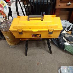 Plano Plastic Tool Box With Tray,  27 Inches Long, 10 Inches Wide, 10 Inches Tall, Nice