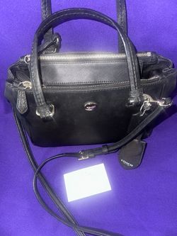 Coach Black Mini Satchel Handbag