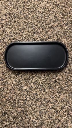 Black Bathroom Tray