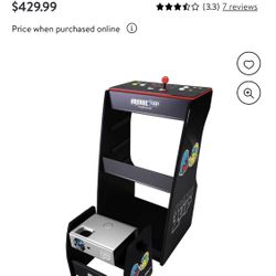 Arcade1Up Projector-Cade, Pac-Man Arcade Game System