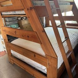 Twin Over Full Bunk Bed!