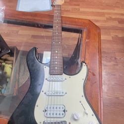 Yamaha guitar and amp