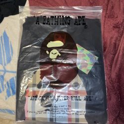 BAPE X Burberry Tee Size Xl 