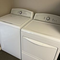 Kenmore washer and dryer