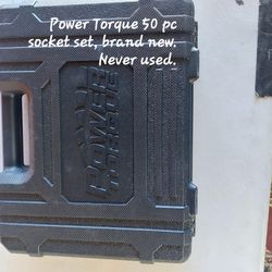 Power Torque 50 PC 12 Point Socket Set