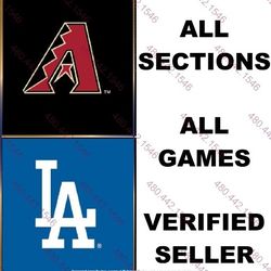 Lower, Diamond Level Club Tickets - Diamondbacks vs Dodgers