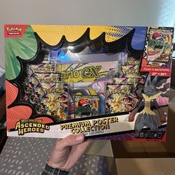 Pokémon Trading Card Game: Mega Evolution Ascended Heroes Premium Poster Collection Mega Lucario
