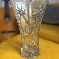 Large Thick Glass Vase