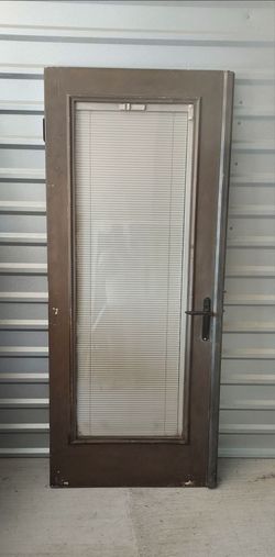 Steel Patio Door 32x79