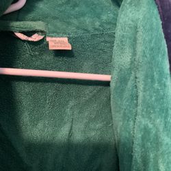 Emerald Green TerryCloth Robe
