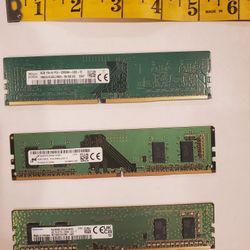 SDRAM For Desktop DDR4 (8GB, 4GB, 4GB Sold Separately)