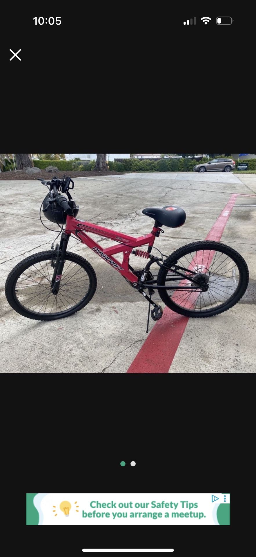 Like New ✨👌DYNACRAFT Mountain Bike Hot Pink Needs To Go