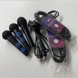 Audix OM2 + 2 x Digital Reference DRV100 + Monster XLR Cable + 2 x MouKey XLR cables