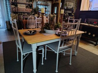 Dining table with 4 chairs
