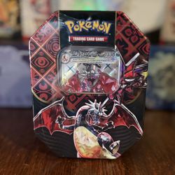Paldean Fates Charizard Tin