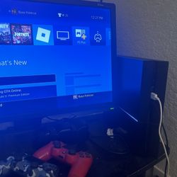 Ps4 And Monitor
