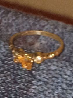 18 kt gold vintage ring